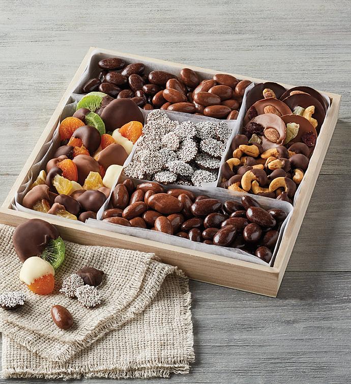 Belgian Chocolate-Dipped Dried Fruit and Nuts